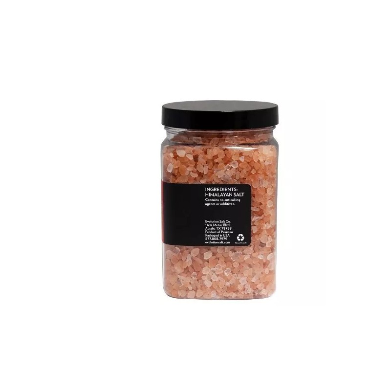 Evolution Salt - Himalayan Pink Salt Coarse Grind, 17 oz