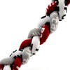 MapofBeauty 18" Sport Three Colors Three Braided Rope Tornado Necklace