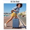 LIGHT FLIGHT Carry On Luggage 22x14x9 Airline Approved Suitcase,Royal Blue