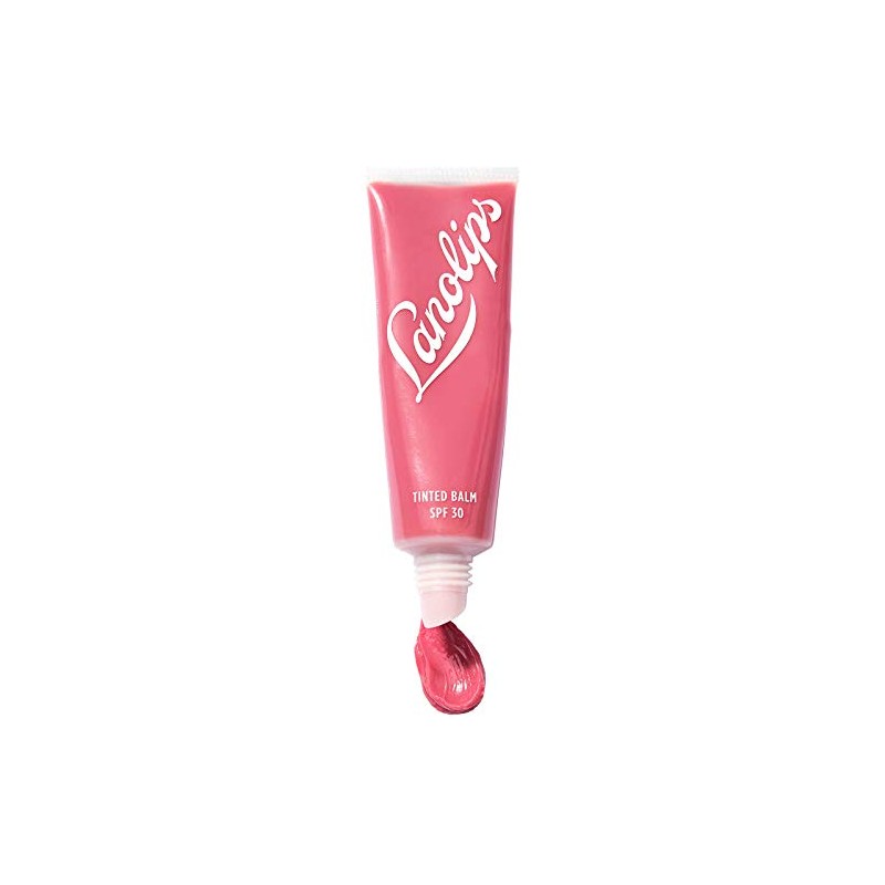 Lanolips Tinted SPF30 Balm - Rhubarb 12.5g Soft Lips Moisturizer