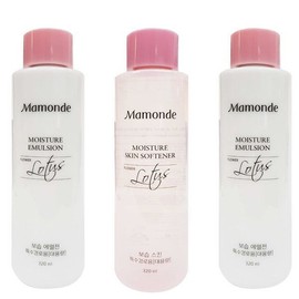 Mamonde Large Moisture Skin+Emulsion+Emulsion Set Option / 마몽드 대용량 모이스처 스킨+에멀젼+에멀젼 세트 옵션