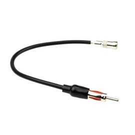 maxxcount Antenna Adaptor Cable DIN (M) -> ISO (F) | 50 Ohm ISO Female to 150 Ohm DIN Male