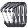 Azarxis Locking Carabiner, Load Capacity 26.5 lbs (12 KN (1200
