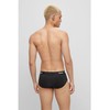 HUGO Men's Hipletter Triplet Pack of 3 Stretch Cotton Briefs