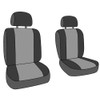 CalTrend Front Buckets Seats, NeoSupreme Seat Covers for 1999-2004 Jeep