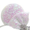 ECOSCO 2 Pcs Mouse Ears Headbands Glitter Sparkly Princess Ears