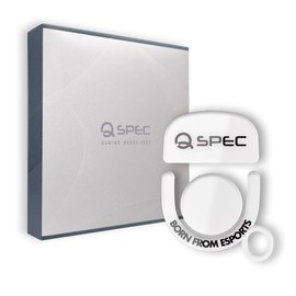 Q SPEC Professional Gaming Mouse Sole for G PRO X SUPERLIGHT2 Gaming Mouse Super Round Edge Processing (Fuji_White), G PRO X SUPERLIGHT2