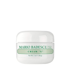 Mario Badescu Cream X - Crema facial con ácido salicílico, aceite de salvado de arroz y vitamina E - Hidratante facial suave exfoliante e hidratante p