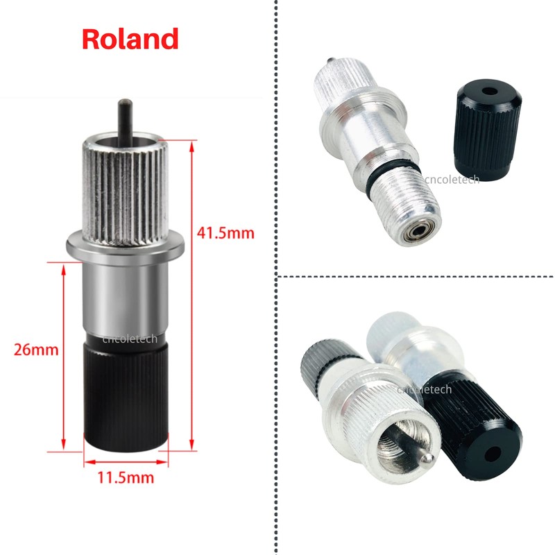 1 holder +15pcs 5x30+5x45+5x60 Blades for Roland Vinyl Cutter blade
