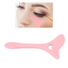 Eyeliner Stencil Wing Tips, Silicona Eyebrow Pencil Stencil con Skin
