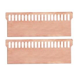 YINETTECH Pack of 2 Laptop Memory Copper Heatsink Replacement Compatible with DDR1 DDR2 DDR3 DDR4 Memory Heatsink Strip Cooling PC Memory