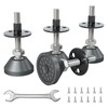 Aglaiprty Heavy Duty Furniture Levelers - Dual Thread Design with
