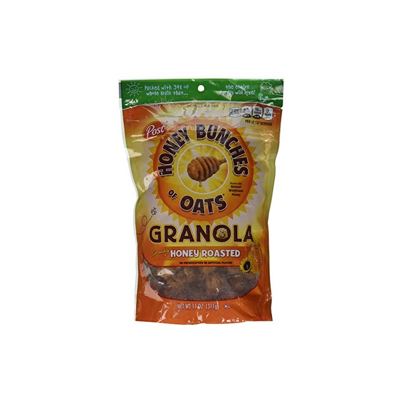 Post Honey Bunches Of Oats, Granola Honey Roasted, 11.0 Oz