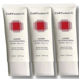 Cellfusion C Laser UV Sunscreen 50ml 3 pieces hypoallergenic sunscreen / 셀퓨전씨 레이저 UV 썬 스크린 50ml 3개 저자극 선크림