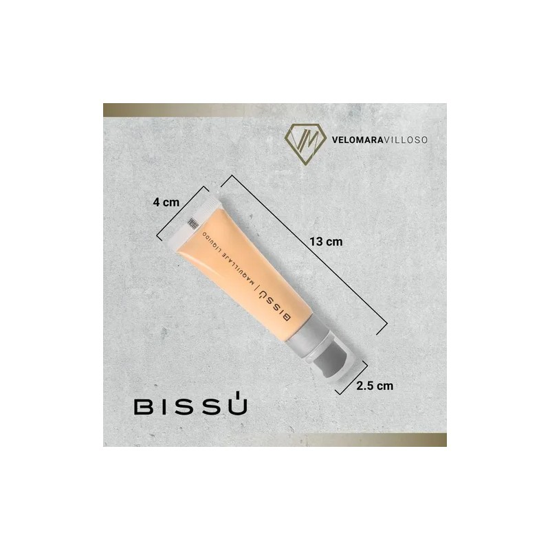 Base de maquillaje Bissú Maquillaje Líquido Tono Avena