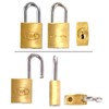 Wake Sangyo TWE Identical Key Cylinder Lock, Padlock, 0.6 inch
