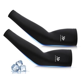 Skyverse Arm Cover, Men's, UV Protection, 4-way High Elasticity, UPF 50+, UV Protection, Arm Cover, Cool Feel, Suitable for Outdoor Activities such as Running, Climbing, Fishing, Cycling, Unisex, Pair