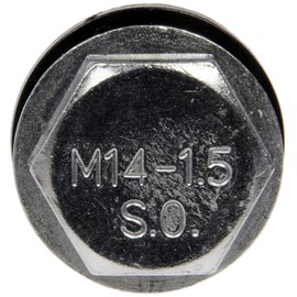Dorman 090-082 Oil Drain Plug Oversize M14-1.50 S.O., Head Size 18Mm, 5 Pack