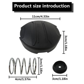 DWO1DT995 Replacement Bump Feed Head Cap for Dewalt DCST920 DCST970 DCST922 DCST990 DCST925 Cordless String Trimmers & Base Parts (5 Pack) by YTXXDEUS