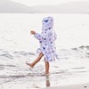 Malabar Baby Organic Cotton Muslin Wearable Hooded Towel, Bath, Pool