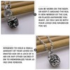 Generic Brass Teardrop Necklace Open Photo Lockets Phase Box Memorial