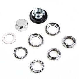 Steering Fork Bearing Set Steering Rod Taper Bearings Kit Compatible with Honda Z50 CRF50 Z50R Z50J CT70 CT90 XR50 XR100 Mini Trail Motorcycle Pit Bike Dirt Bike Motorcycle Accessories