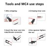 Solar PV Connector Crimper Tool Kit for 14/12/10AWG (2.5/4.0/6mm²) Solid