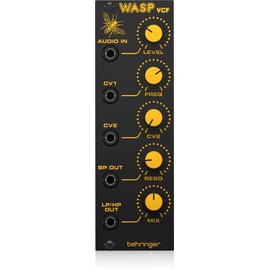 Behringer WASP VCF Eurorack Multi-Mode Filter Module, Legendary Analog "Wasp Deluxe" Sound Design Tool for Synthesizers and Music Production