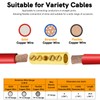 14-12 Gauge Wire Butt Connectors 20 PCS Brass Mechanical Butt