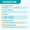 FOCUSFILTER A9360900651 OEM Grade Diesel Fuel Filter Kit, Compatible with