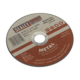 Sealey PTC/100CT Cutting Disc Ø100 x 1.6mm 16mm Bore