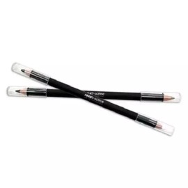 Sangse Jeongbo Byeolto Gi 펜슬 눈 화장품 아이브로우 듀얼 브로우 화장 눈썹 Pencil Eye Cosmetics Eyebrow Dual Brow Makeup [Brown + Light Brown]