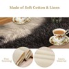 FengMingRui Cowhide Table Runner Black and White Milk Cow Western