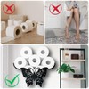 Butterfly Black Toilet Tissue Holder,Animal Paper Holders,Decorative Metal Paper Holder,Funny
