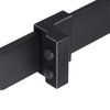Joyangy Barn Door Roller Stopper Hardware, 2PCS 41×7mm/1.61"×0.28"(L×W) Flat Track