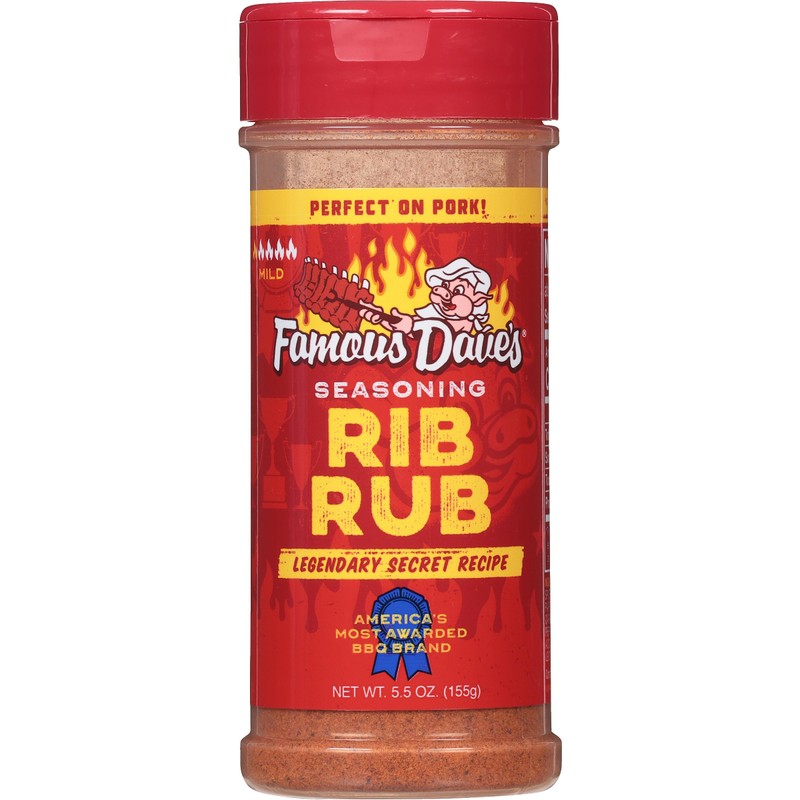 Famous Dave's Seasoning Variety 3-Pack With Steak & Burger, Rib
