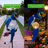 StarryMine Solar Powered Parrot Garden Stake Light, Warm White LED
