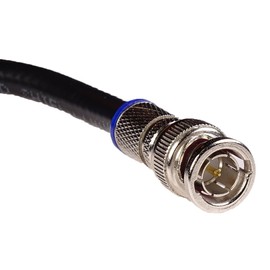 RiteAV - 100FT BNC Video Cable HD/SDI Digital Video - 75 Ohm (Indoor & Outdoor Rated) - Compression Connectors
