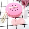 Honbay Cookie Shaped Contact Lens Case Travel Contact Lens Box