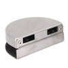 Glass Door Lock 97x65mm Split Type Brushed Polished Surface Replacement