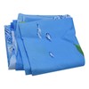Shower Curtain Waterproof Polyester Blackout Curtain with Hook for Bathroom