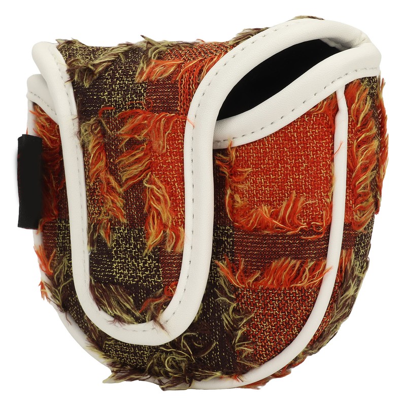 Golf Club Head Cover Half Round Adorable Bear Decor Magnetic