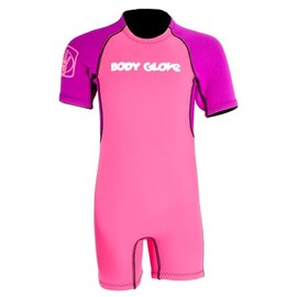 Body Glove Kids Shorty Wetsuit for Boys Girls 30-40 LBS, 2mm Back-Zip Spring Wetsuit, Keep Warm in Cold Water, Fit for Water Sports Swimming Surfing Snorkeling Diving