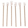 6PCS Electroculture Stakes Stable Support Garden Antenna Copper Coil for
