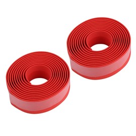 Bike Handlebar Tapes, Road Bicycle Bar Tape EVa Handle Wraps Cork Bike Handlebar Tape Bicycle Bar Tape for Road Cycling Handlebars(Red)