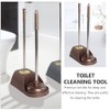 DOITOOL Toilet Plunger and Bowl Brush Combo for Bathroom Cleaning,