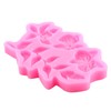 XMOLDNMS Silikonformen für Fondant Blumen Blätter Schokoladenform für Kuchendekoration Cupcake-Topper