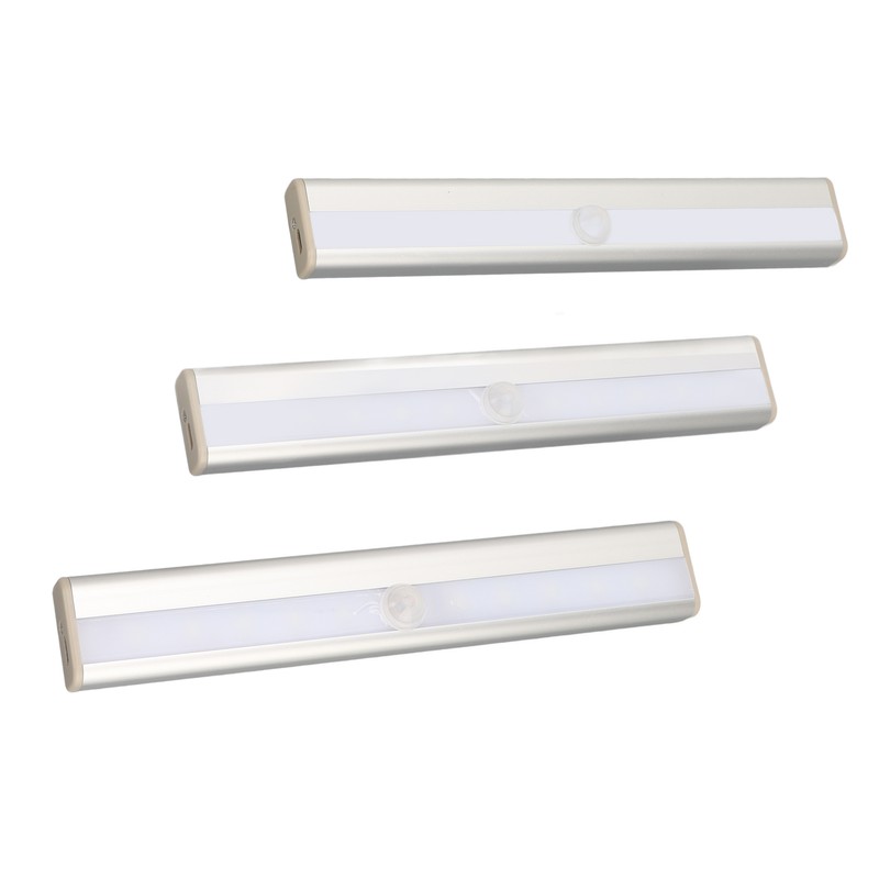 3Pcs Wireless Motion Sensor LED Lights Automatic On and Off