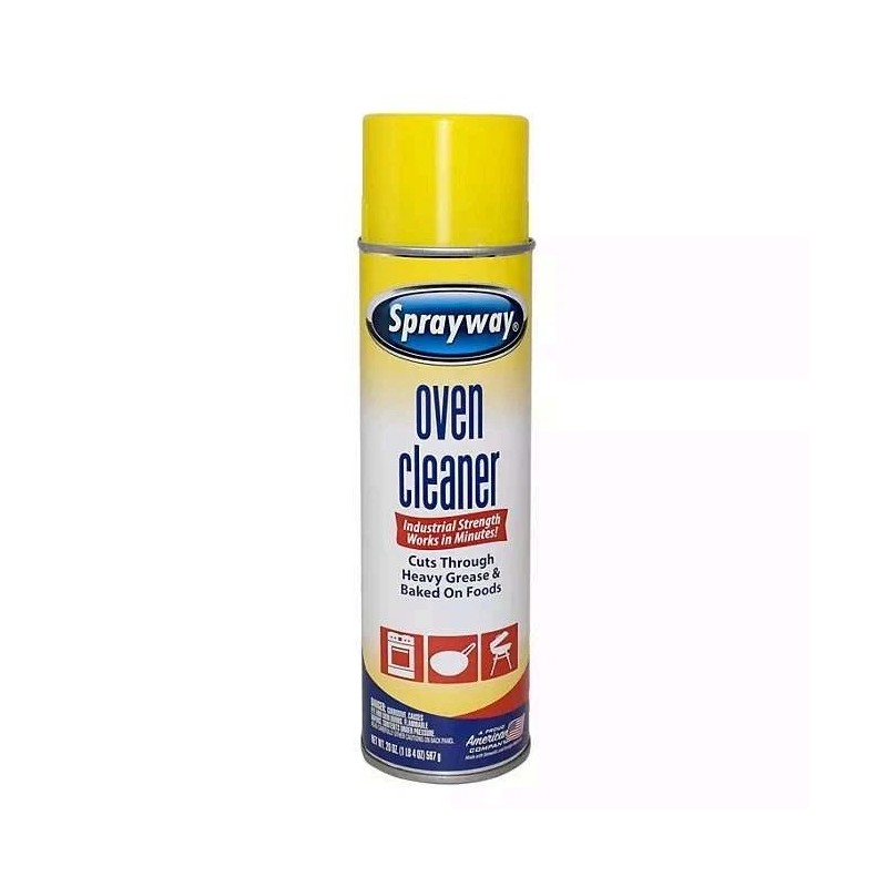 Sprayway Industrial Strength Oven Cleaner 20 oz., (6 Pack &