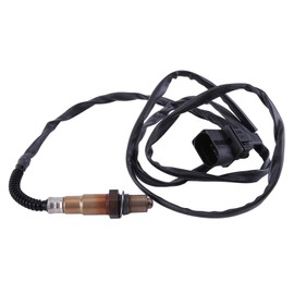 Huamengyuan Car Lambda Sensor Front Catalytic Converter Lamda Sensor Control Probe 1500 mm Oxygen Sensor O2 Sensor Compatible with Golf 4 Bora 1J 1.4 16V 1.6 2.0 Replaces 06A906262AF Vehicle-Specific